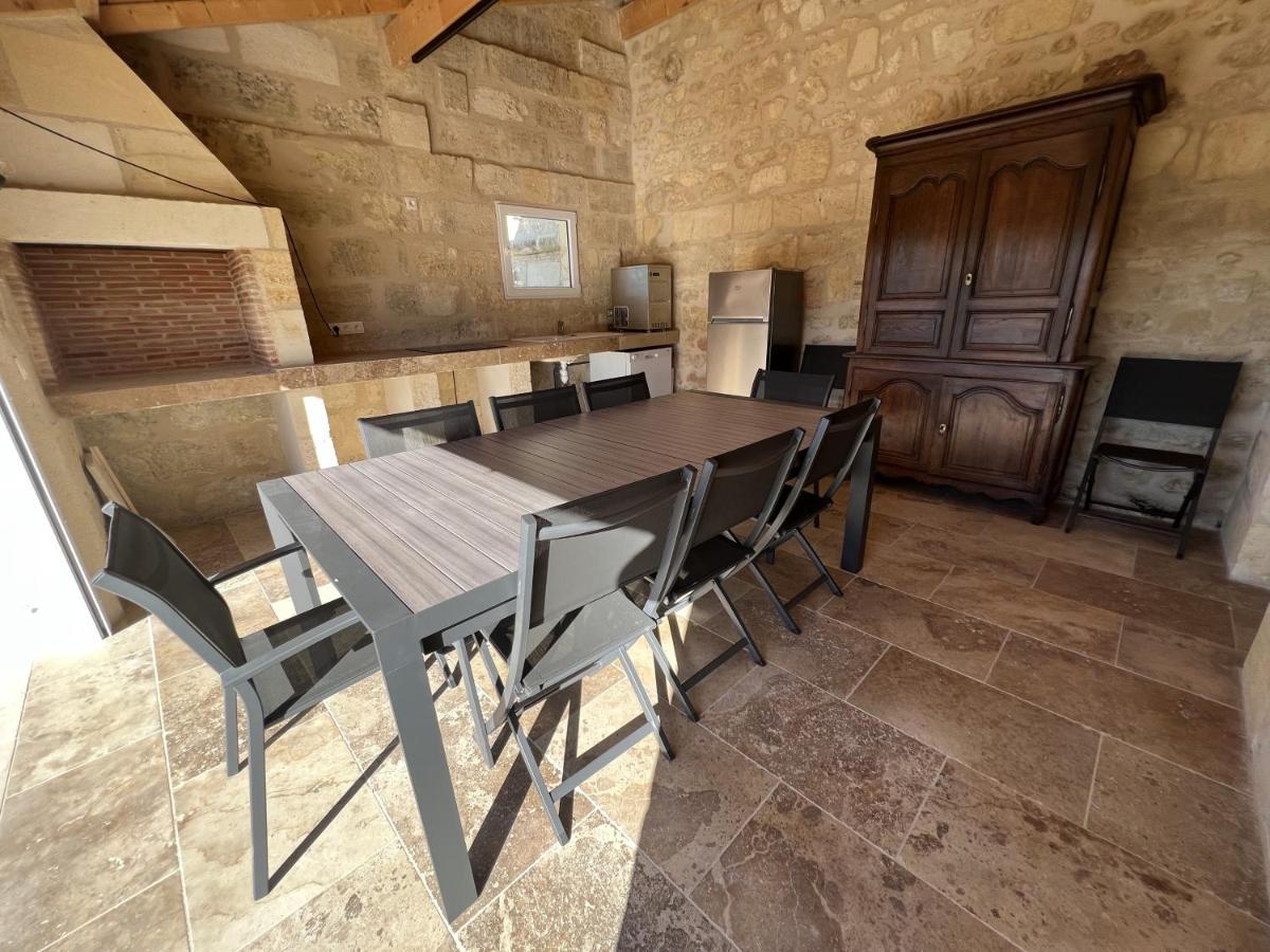 Gite Avec Piscine, Chateau De Lescours, St-Emilion Saint-Sulpice-de-Faleyrens Екстер'єр фото