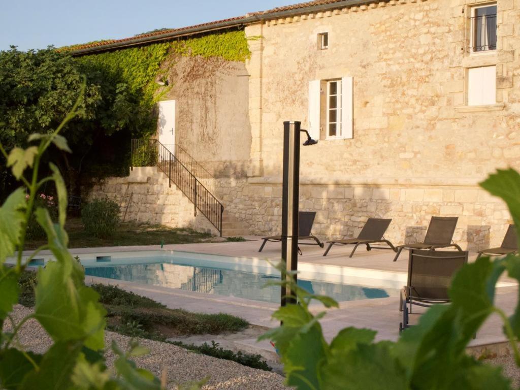 Gite Avec Piscine, Chateau De Lescours, St-Emilion Saint-Sulpice-de-Faleyrens Екстер'єр фото